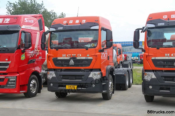 Sinotruk HOWO TX7 camion lourd 480 ch 6X4(10 roues) tracteur routier LNG Extérieur (3) | 86Trucks