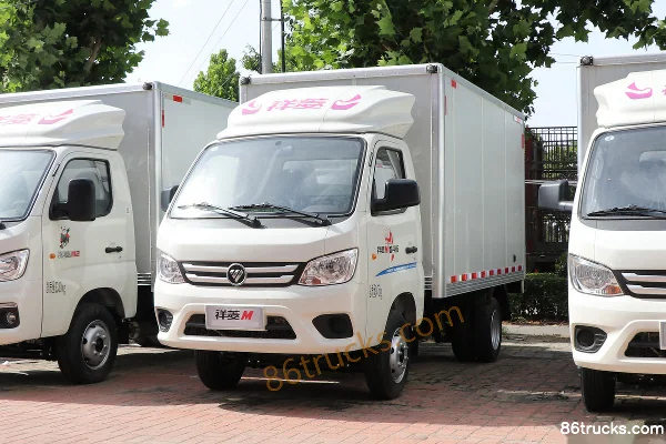 Foton Xiangling M1 Fendou Edition 1.6L 122hp 4X2(6 wheels) Gasoline 3.3m Single Row Van Micro Truck (Yunnei) Exterior (3) | 86Trucks