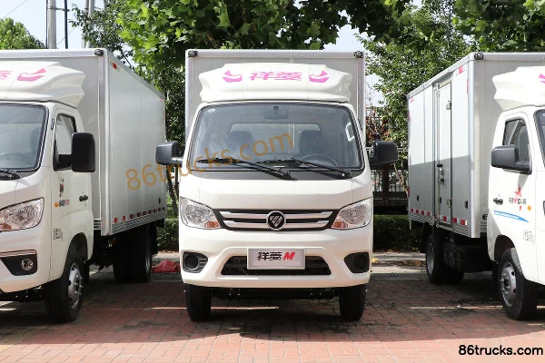 Foton Xiangling M1 Fendou Edition 1.6L 122hp 4X2(6 wheels) Gasoline 3.3m Single Row Van Micro Truck (Yunnei) Exterior (2) | 86Trucks