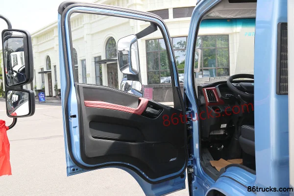 Lanqing camion léger Yue EH Pro 4,5T camion frigorifique 100% électrique 4,08 m (toit plat) 135kWh 4X2(6 roues) Cabine (1) | 86Trucks