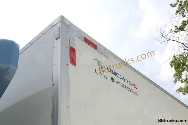 Lanqing camion léger Yue EH Pro 4,5T camion frigorifique 100% électrique 4,08 m (toit plat) 135kWh 4X2(6 roues) Carrosserie (2) | 86Trucks