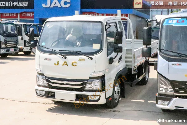 JAC Yunduoduo N3 140 ch 4X2(6 roues) 3,37 m cabine avancée avec plate-forme à ridelles, camion léger Extérieur (3) | 86Trucks