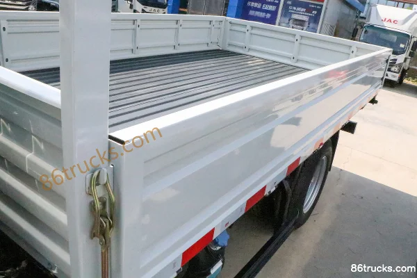 JAC Yunduoduo N3 140 ch 4X2(6 roues) 3,37 m cabine avancée avec plate-forme à ridelles, camion léger Carrosserie (3) | 86Trucks