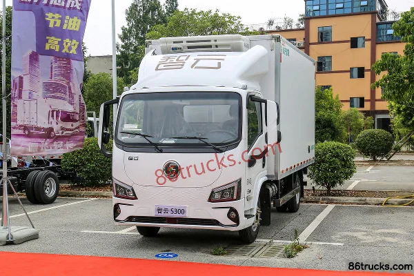 SHACMAN Commercial Vehicle SHACMAN Commercial Vehicle Zhiyun S300 Electric Refrigerated Truck