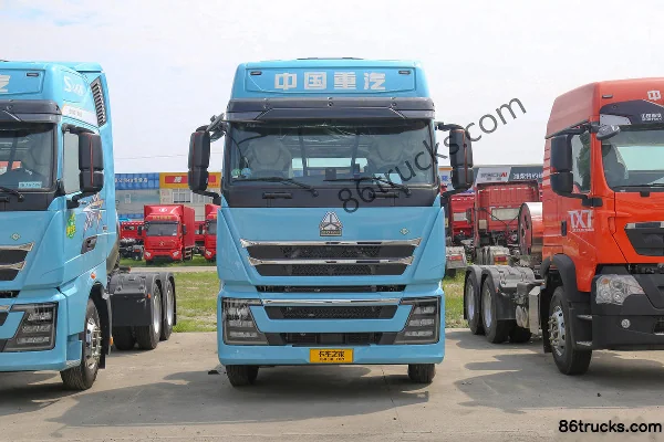 Sinotruk HOWO TH7 Heavy Truck 530hp 6X4(10 wheels) LNG Automatic Tractor Truck (Fast Gear 16-Speed) Exterior (2) | 86Trucks