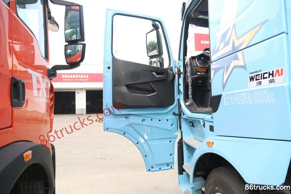 Sinotruk HOWO TH7 Heavy Truck 530hp 6X4(10 wheels) LNG Automatic Tractor Truck (Fast Gear 16-Speed) Cab (1) | 86Trucks