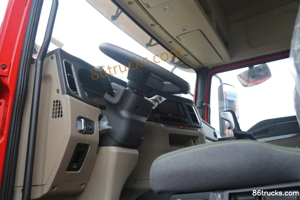 SHACMAN Delong M3000S Elite Edition 480hp 6X4(10 wheels) CNG Tractor Truck Cab (3) | 86Trucks