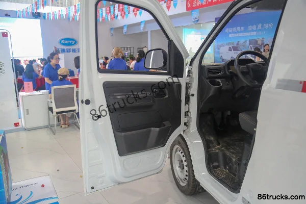 Karry Jiangtun E5 Pioneer 2.5T 2 Seats 4.48m Electric Cargo Van 36.8kWh Cab (1) | 86Trucks