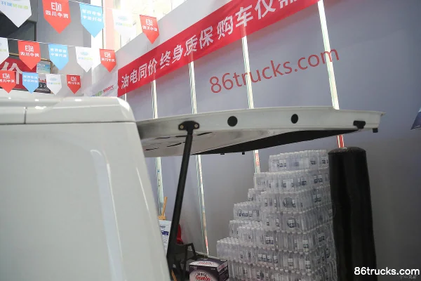 Karry Jiangtun E5 Pioneer 2.5T 2 Seats 4.48m Electric Cargo Van 36.8kWh Cargo Box (2) | 86Trucks