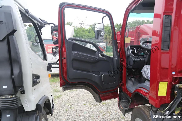 JAC Junling A8 3.0L 129 ch 4X2(6 roues) CNG 4.18 m simple cabine camion plateau (1) | 86Trucks