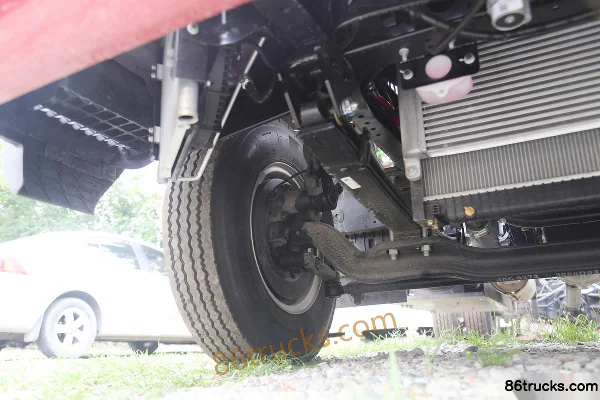 JAC Junling A8 3.0L 129 ch 4X2(6 roues) CNG 4.18 m simple cabine camion plateau Châssis (2) | 86Trucks