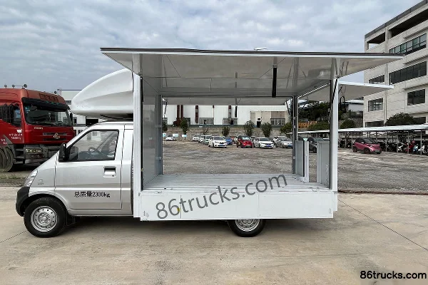 Wuling Rongguang Mini Truck High Roof Extended 1.5L 102hp 4X2(6 wheels) Gasoline 3.285m single-row sales truck Body (2) | 86Trucks
