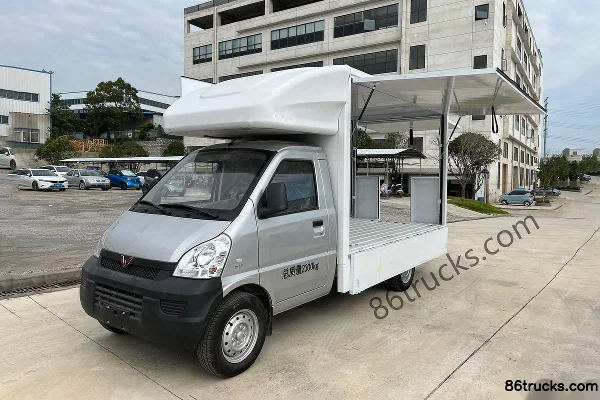 Wuling Rongguang Mini Truck High Roof Extended 1.5L 102hp 4X2(6 wheels) Gasoline 3.285m single-row sales truck Body (1) | 86Trucks