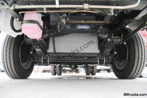 Foton Times Small Card Star 2 1.6L 105 hp 4X2(6 wheels) CNG 3.3m single-row flatbed micro truck Chassis (1) | 86Trucks