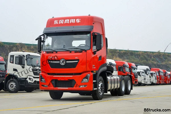 Dongfeng Commercial Vehicle Tianlong KL Chuanqi 480 ch 6X4(10 roues) tracteur routier (boîte Dongfeng 14 vitesses) (retardateur hydraulique)