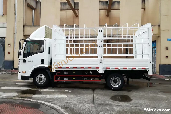 NanJun Ruijie D30 4.5T 4.1m Single Row Pure Electric Stake Light Truck 4X2(6 wheels) Exterior (2) | 86Trucks