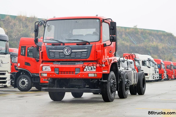 Dongfeng Commercial Vehicle Tianjin VR 2019 Edition 285 hp 6X2(8 wheels) 7.7m Side Panel Cargo Truck Exterior (3) | 86Trucks