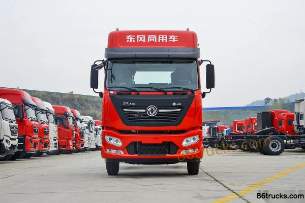 Dongfeng Tianjin KR PLUS 2025 Edition 6.7L LNG 280hp 4X2(6 roues) Fast Gear 8-speed single gas tank 9.8m box truck Extérieur (2) | 86Trucks