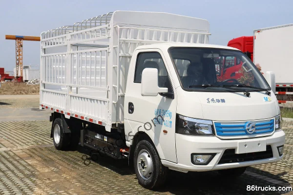 Dongfeng M3 3.5T 3.85m Single Row Pure Electric Cage Cargo Mini Truck 55.7kWh 4X2(6 wheels) Exterior