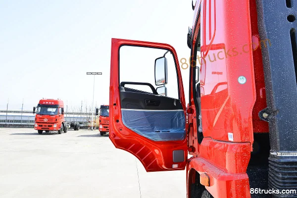 Sanhuan Shitong Haolong Comfort Edition 270hp 6X2(8 wheels) 8m Cage Cargo Truck Cab (1) | 86Trucks