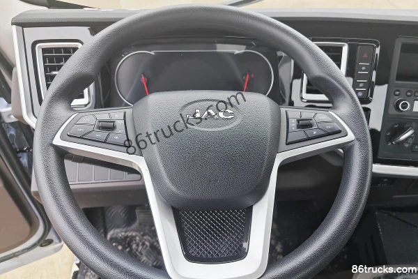 JAC A9 Comfort Edition 2.5L Diesel 185hp 4X2(6 wheels) Fast Gear 10-Speed 3.85m Semi-Cab Lattice Cargo Truck (3) | 86Trucks