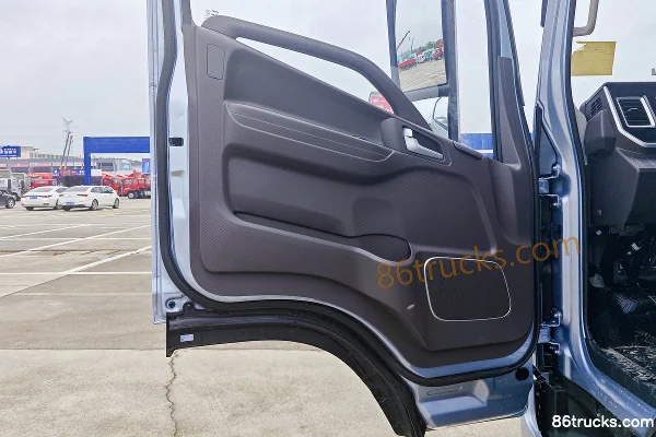 JAC A9 Comfort Edition 2.5L Diesel 185hp 4X2(6 wheels) Fast Gear 10-Speed 3.85m Semi-Cab Lattice Cargo Truck (1) | 86Trucks