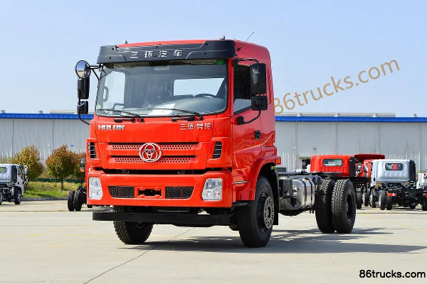 Sanhuan Shitong Haolong 245 ch 4X2(6 roues) camion plateau Extérieur (3) | 86Trucks