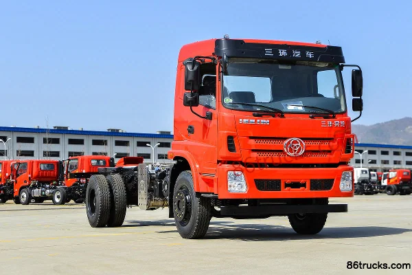 Sanhuan Shitong Haolong 245 ch 4X2(6 roues) camion plateau Extérieur
