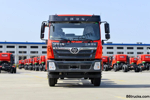 Sanhuan Shitong Haolong Comfort Edition 260hp 8X2(10 wheels) 7.6m Van Cargo Truck (China VI)(8-speed) Exterior (2) | 86Trucks