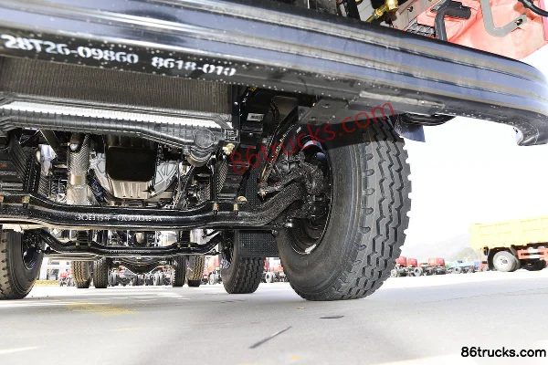 Sanhuan Shitong Haolong Comfort Edition 260hp 8X2(10 wheels) 7.6m Van Cargo Truck (China VI)(8-speed) Chassis (3) | 86Trucks