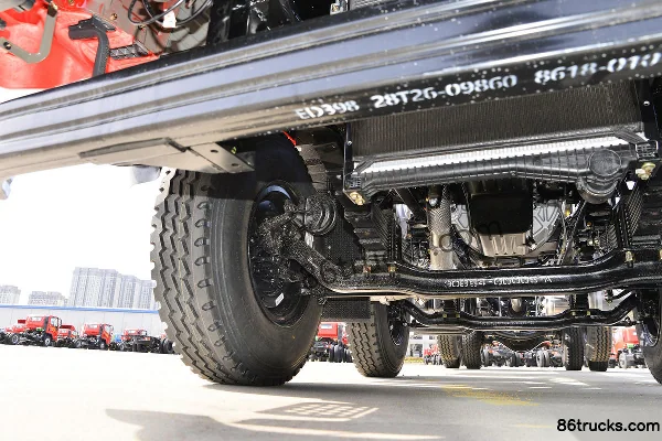 Sanhuan Shitong Haolong Comfort Edition 260hp 8X2(10 wheels) 7.6m Van Cargo Truck (China VI)(8-speed) Chassis (2) | 86Trucks
