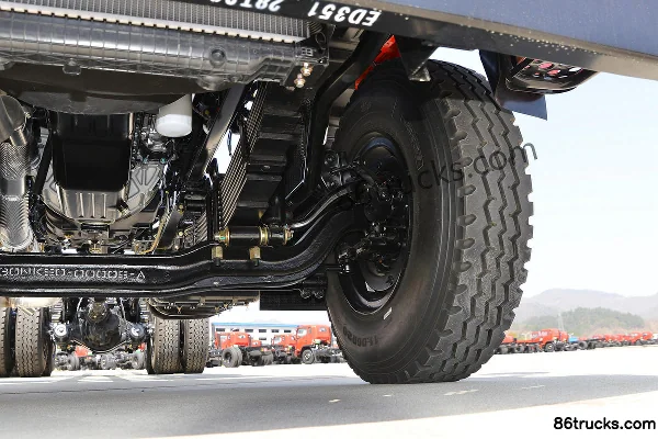 Sanhuan Shitong Haolong 300hp 6X4(10 wheels) truck-mounted crane transport truck (Shitong brand) Chassis (3) | 86Trucks