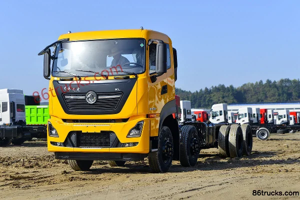 Dongfeng Commercial Vehicle Tianlong KL 350hp 8X4(12 wheels) water sprinkler truck Exterior (3) | 86Trucks