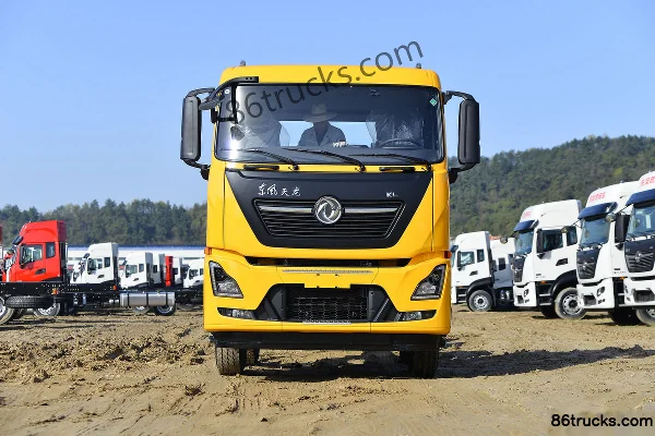 Dongfeng Commercial Vehicle Tianlong KL 350hp 8X4(12 wheels) water sprinkler truck Exterior (2) | 86Trucks