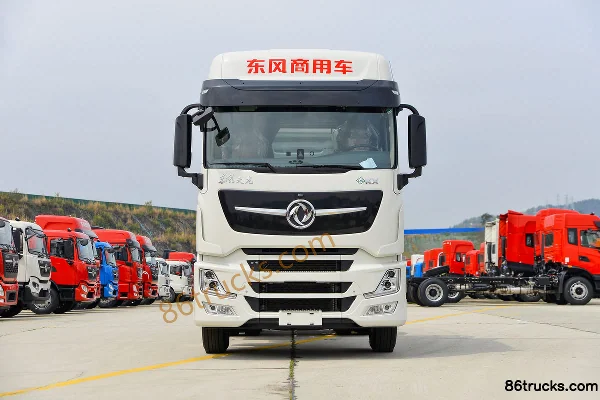 Dongfeng Commercial Vehicle Tianlong Flagship KX King Edition 580hp 6X4(10 wheels) LNG Tractor Truck (Hydraulic Retarder) Exterior (2) | 86T