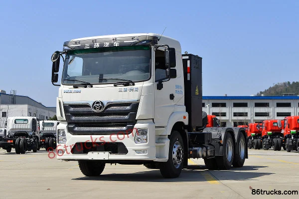 Sanhuan Shitong Haolong version luxe 6X4(10 roues) tracteur routier 100% électrique 285 kWh Extérieur (3) | 86Trucks