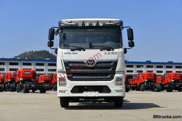 Sanhuan Shitong Haolong version luxe 6X4(10 roues) tracteur routier 100% électrique 285 kWh Extérieur (2) | 86Trucks