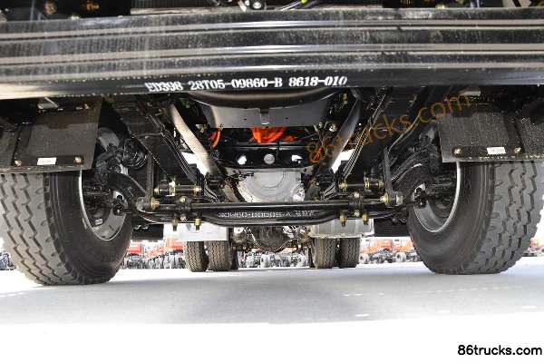 Sanhuan Shitong Haolong version luxe 6X4(10 roues) tracteur routier 100% électrique 285 kWh Châssis (1) | 86Trucks