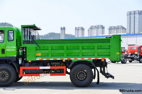 Sanhuan Shitong Chuangke version luxe 200 ch 4X2(6 roues) camion benne 4 m Carrosserie (2) | 86Trucks