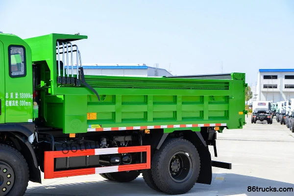 Sanhuan Shitong Chuangke version luxe 200 ch 4X2(6 roues) camion benne 4 m Carrosserie (1) | 86Trucks