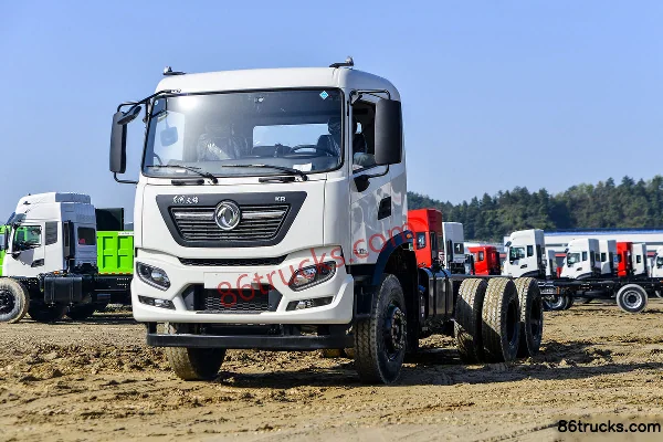 Dongfeng Commercial Vehicle Tianjin KR 300hp 6X4(10 wheels) water sprinkler truck Exterior (3) | 86Trucks