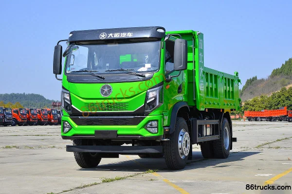 Dayun Yunlong Composite 180 hp 4X2(6 wheels) 4m Dump Truck (10-speed) Exterior (3) | 86Trucks