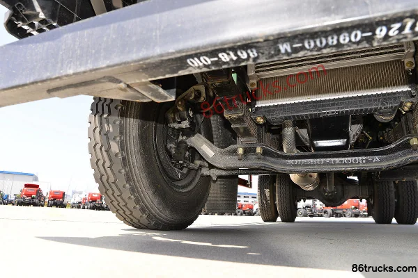 Sanhuan Shitong Chuangke 160 hp 4X2(6 wheels) 4.2m Dump Truck Chassis (2) | 86Trucks
