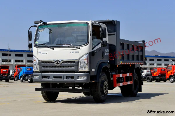 Sanhuan Shitong T3 Chuangke Engineering Edition 130hp 4X2(6 wheels) 4.2m Dump Truck Chassis Exterior (3) | 86Trucks