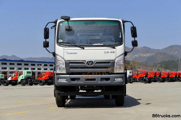 Sanhuan Shitong T3 Chuangke Engineering Edition 130hp 4X2(6 wheels) 4.2m Dump Truck Chassis Exterior (2) | 86Trucks