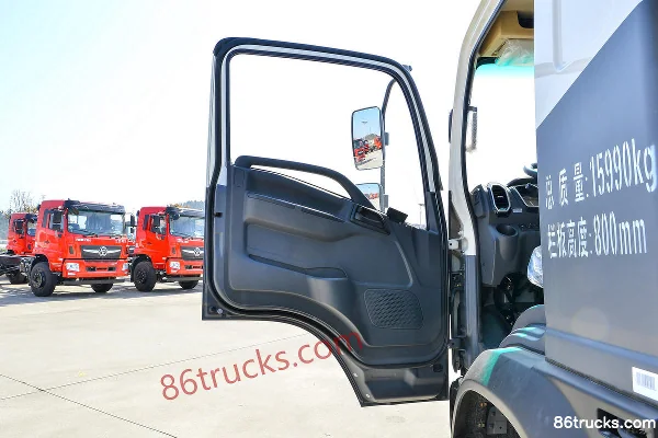 Sanhuan Shitong T3 Chuangke Engineering Edition 130hp 4X2(6 wheels) 4.2m Dump Truck Chassis Cab (1) | 86Trucks