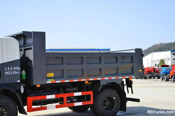 Sanhuan Shitong T3 Chuangke Engineering Edition 130hp 4X2(6 wheels) 4.2m Dump Truck Chassis Body (1) | 86Trucks