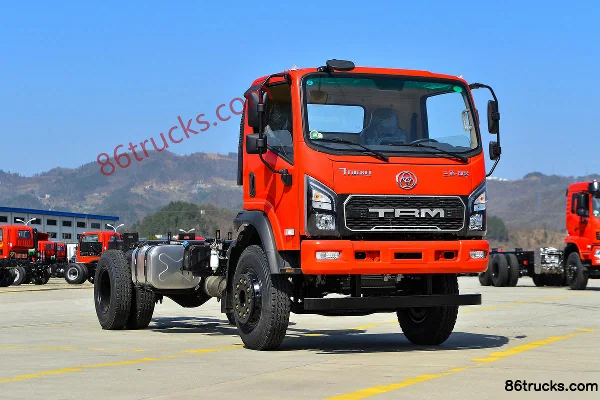 Sanhuan Shitong New Chuangke 200hp 4X2(6 wheels) Truck-mounted Crane Transport Vehicle (Shitong Brand) Exterior (2) | 86Trucks