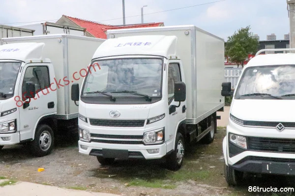 Yuejin Fuxing S80 1.6L 123hp 4X2(6 wheels) Gasoline 3.805m single-row van mini truck Exterior (3) | 86Trucks