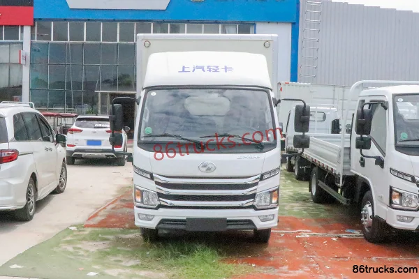 Yuejin Fuxing S100 1.6L 120hp 4X2(6 wheels) Gasoline 4.17m Single Row Van Truck (China VI) Exterior (2) | 86Trucks